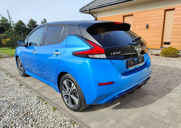 Nissan Leaf cena 58999 przebieg: 57000, rok produkcji 2021 z Kalisz małe 211